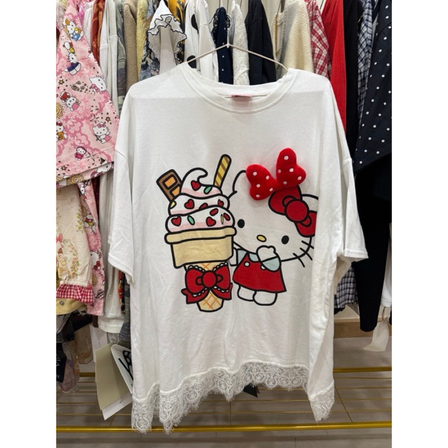 🍄🪐🍁เสื้อยืดงานนำเข้าป้าย Hui Hui