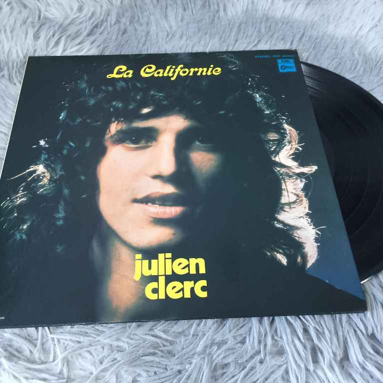 Julien Clerc - La Californie ขนาด 12 นิ้ว LP G117