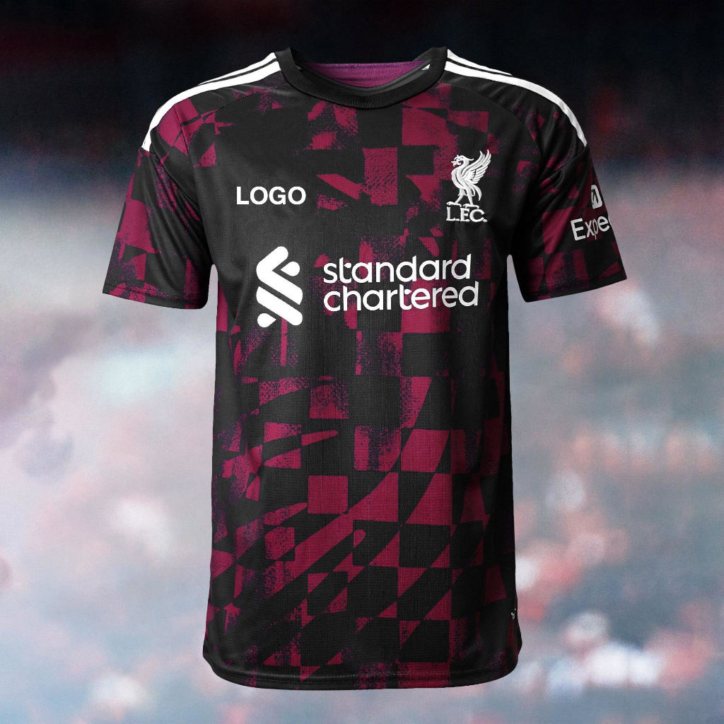 สโมสร Fan [สต็อกในไทย]เสื้อฟุตบอล งานเกรดแฟนบอล สีดำ เสื้อกีฬาคุณภาพพร้อมโลโก้ พร้อมรีดเบอร์ชื่อได้ทุกตัว
