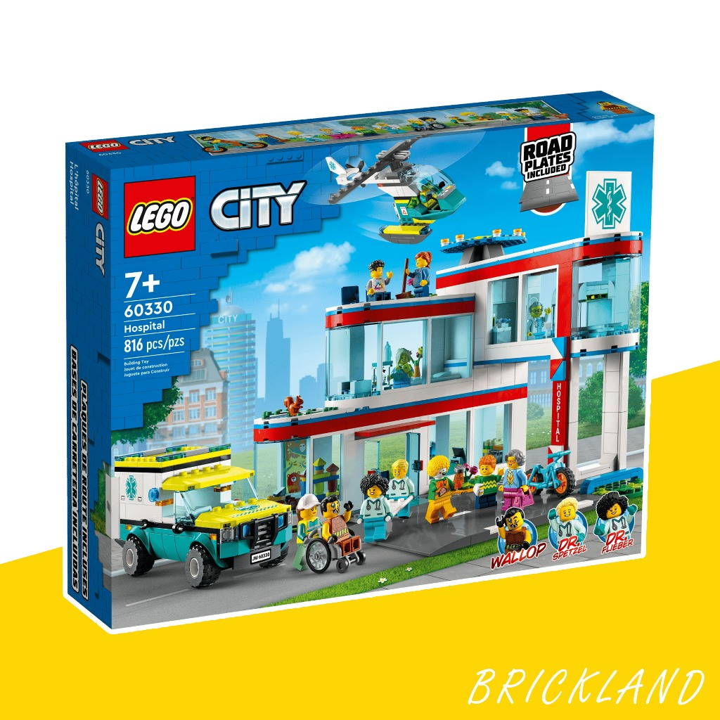 LEGO City 60330 Hospital ของแท้ 100% พร้อมส่ง