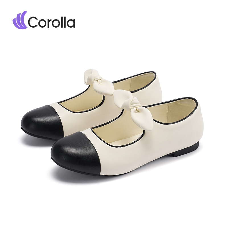 6.15 Corolla Bunelle รองเท้าแมรี่เจนผู้หญิง สไตล์เกาหลี น่ารัก เบาสบาย แมทช์ง่าย พื้นเรียบ