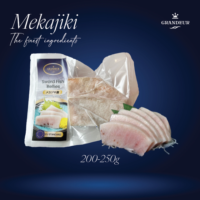 Premium Mekajiki ( Swordfish Belly) ปลากระโทงแทงดาบ /ท้องปลาดาบ