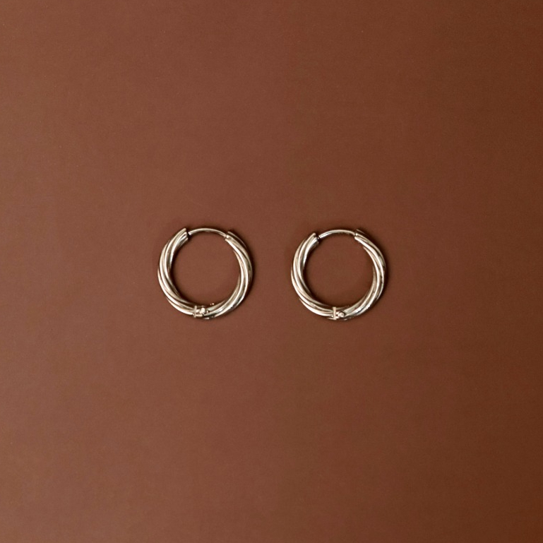 RE GALE (Stainless Steel Earrings) | ต่างหูสแตนเลสแท้ ไม่ลอก ไม่ดำ