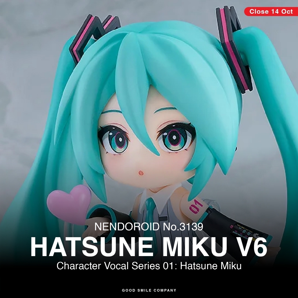 [Release 03/2027] No.3139 Nendoroid - Character Vocal Series 01: Hatsune Miku_Hatsune Miku V6