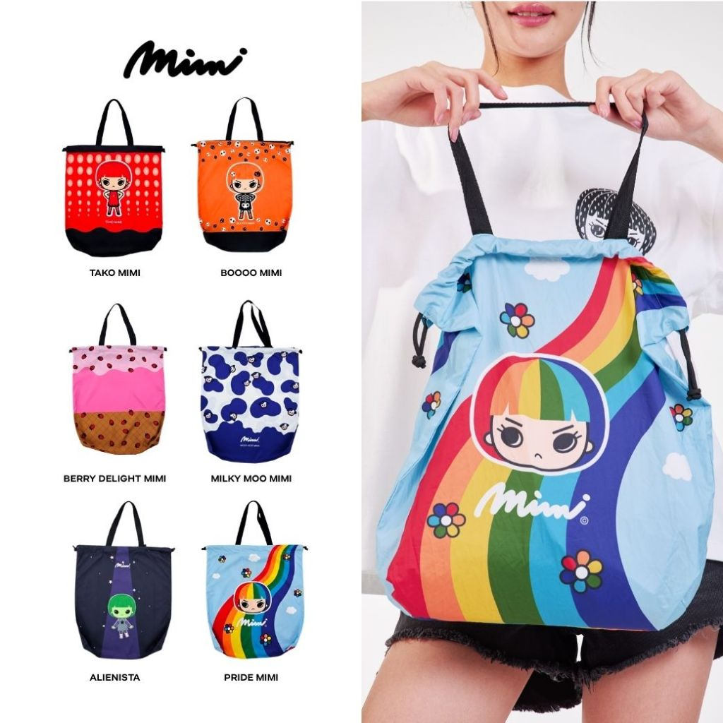 Mimi Multiverse Foldable Bag | กระเป๋าช้อปปิ้งพับได้
