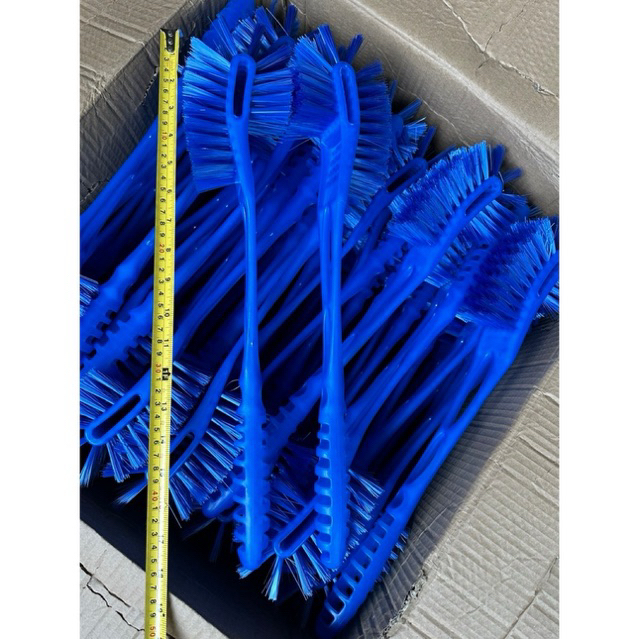 แปรงล้างห้องน้ำสีเข้ม ราคายกโหล12ชิ้น