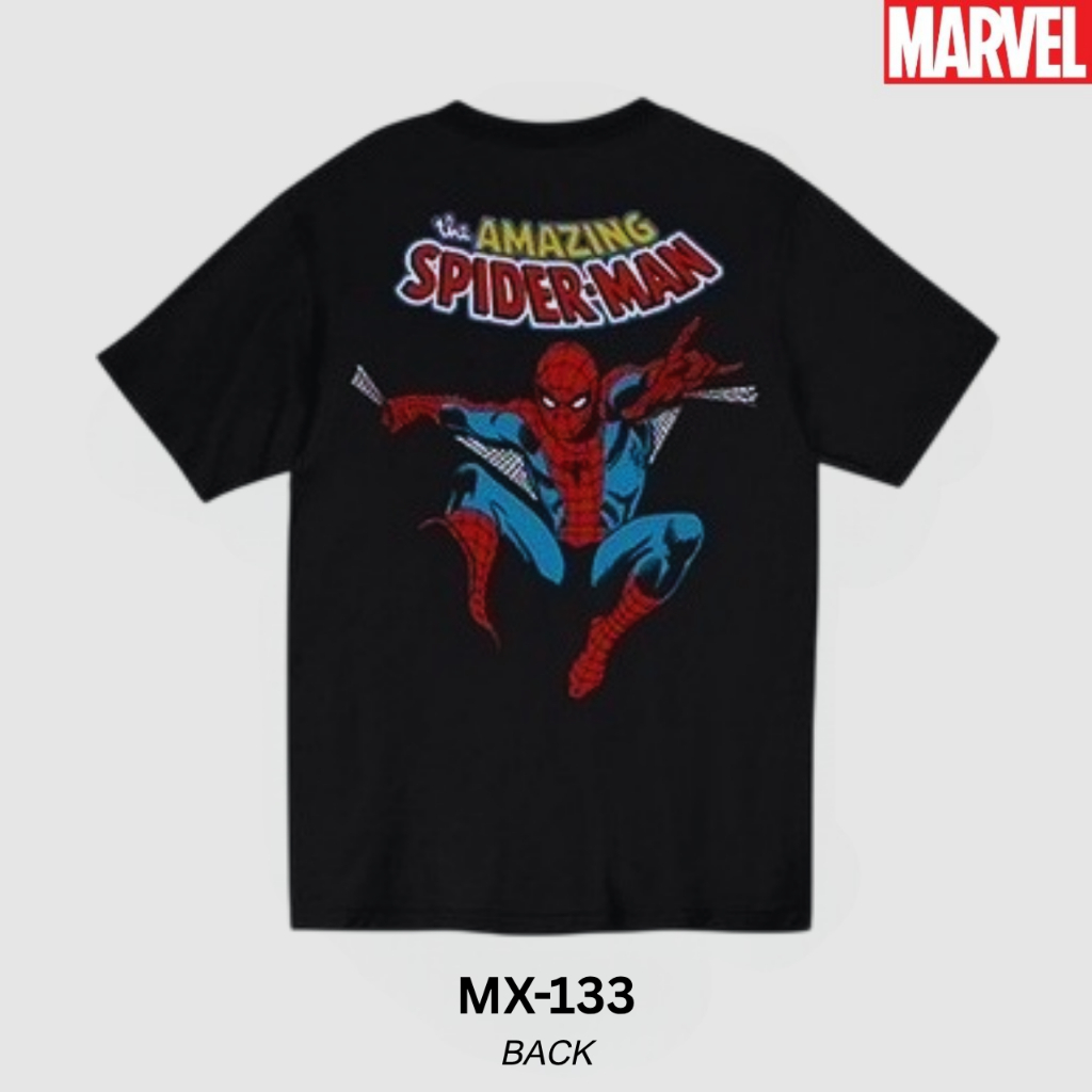 Power7Shop เสื้อยืดการ์ตูน มาร์เวล Spider Man ลิขสิทธ์แท้ MARVEL COMICS T-SHIRTS (MX-133) — صورة 3