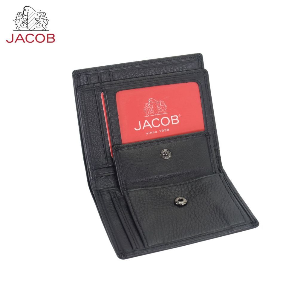 JACOB محفظة رجالية جلد ناعم 22598 — صورة 4
