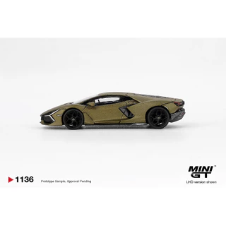 MINI GT | Lamborghini Revuelto Verde Gea Matte 1136