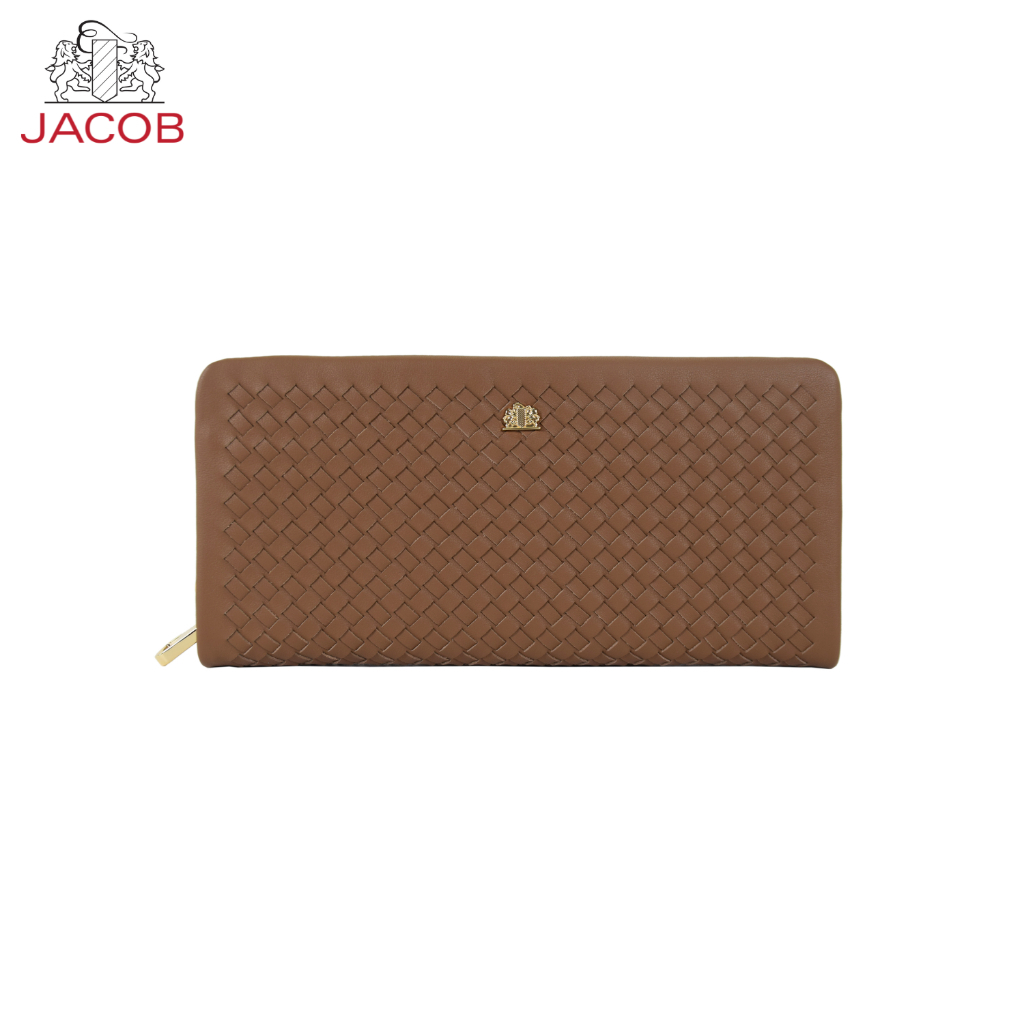 JACOB محفظة نسائية منسوجة بسحاب دائري 63054 — صورة 3