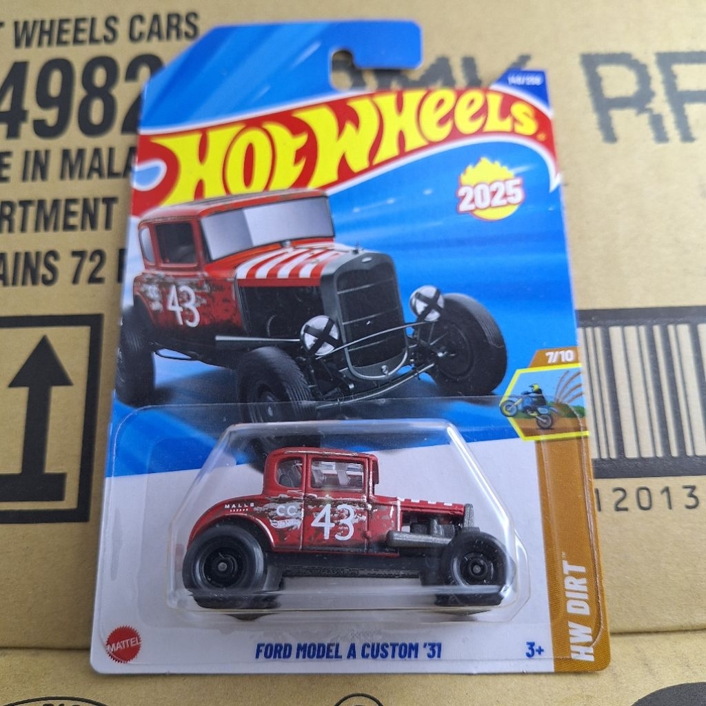 รถเหล็ก Hotwheels FORD MODEL A CUSTOM 31 140/250 (kg01)