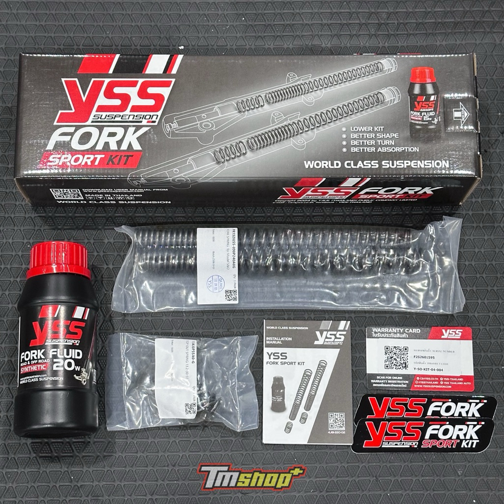 ชุดโหลดโช๊คหน้า 1.5” YSS Yamaha Aerox , Nmax