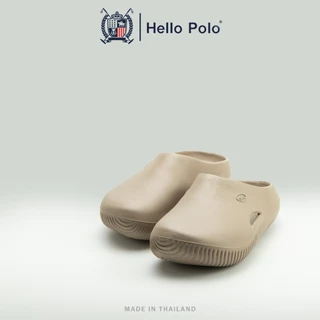 Hello Polo รองเท้าหัวโตแฟชั่น รองเท้าแตะลําลอง รองเท้านุ่ม สําหรับผู้หญิง และผู้ชาย กันลื่นและทนทาน ดีไซน์เพรียว HP8037