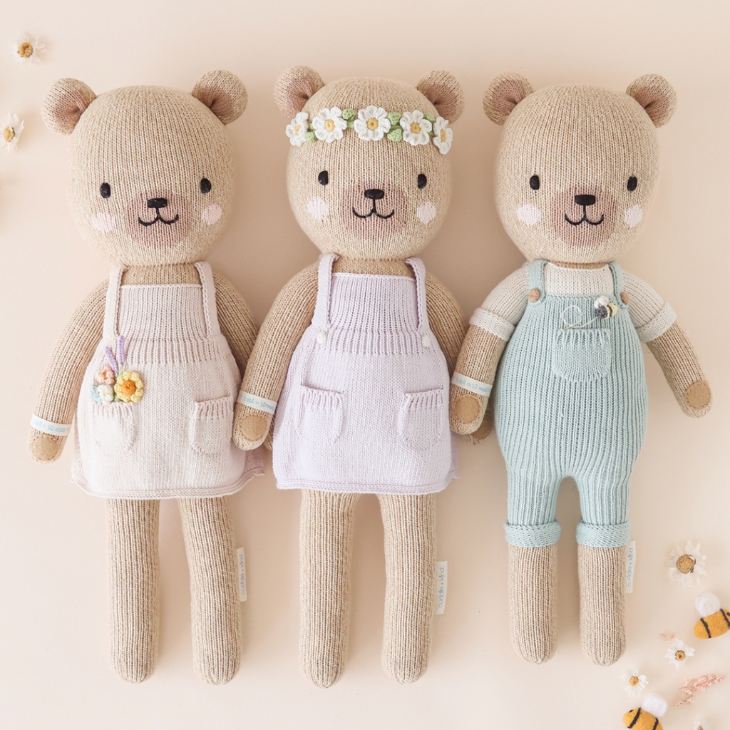Cuddle+Kind ตุ๊กตาถักมือ Mini Collection 13 inch
