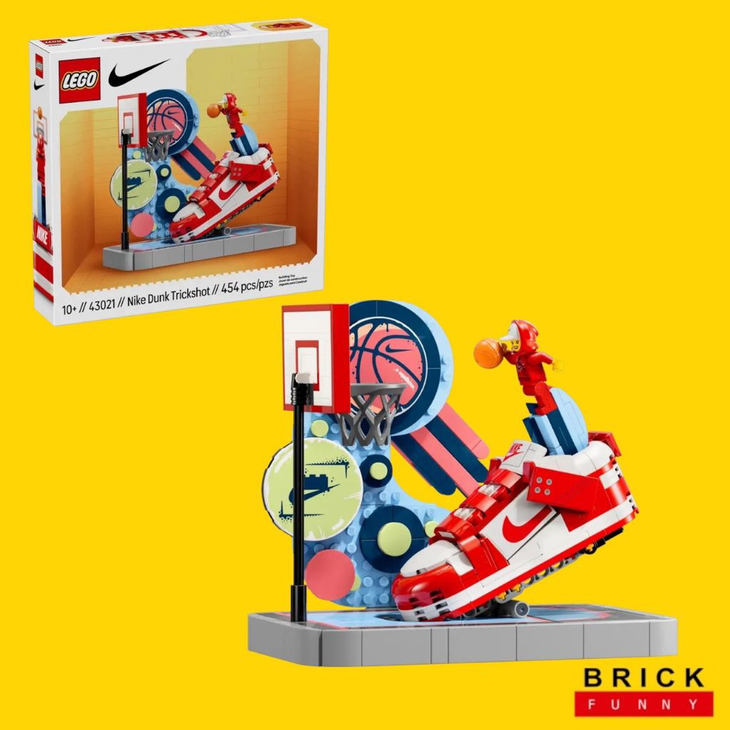 Lego Nike 43021 Nike Dunk Trickshot สินค้าของแท้ 100% ครับ