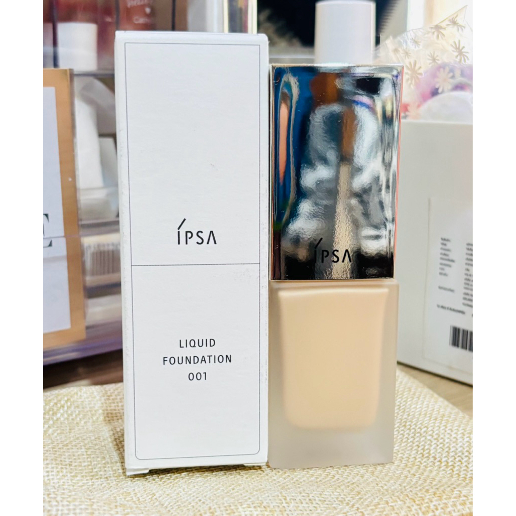 [แท้ 💯%] รองพื้น IPSA LIQUID FOUNDATION 25 ML E001