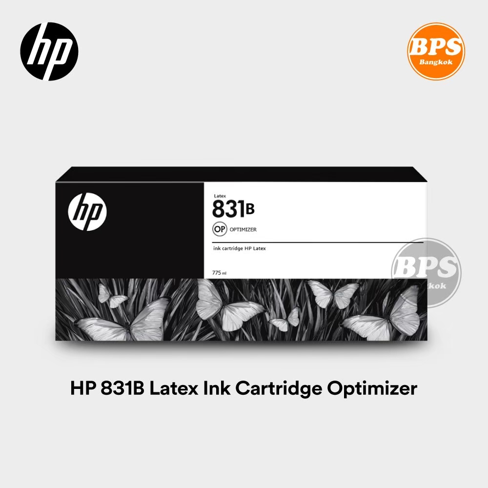 HP 831B 775ML Latex Ink Cartridge หมึกเเท้ งานพิมพ์ออกมาแห้งสนิทและพร้อมใช้งาน