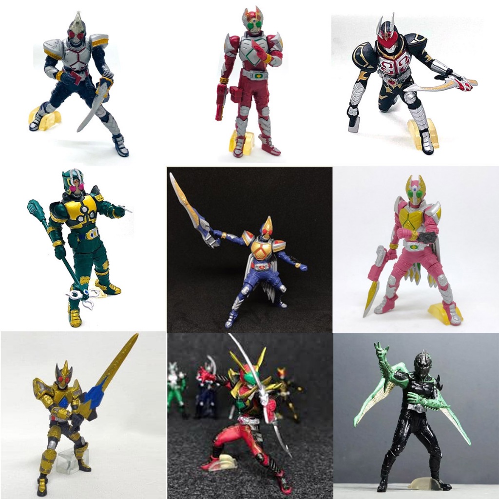 BANDAI : "แยกขาย" Kamen Rider BLADE - HG Series Gashapon - งานแท้ มือ1 เก่าเก็บ