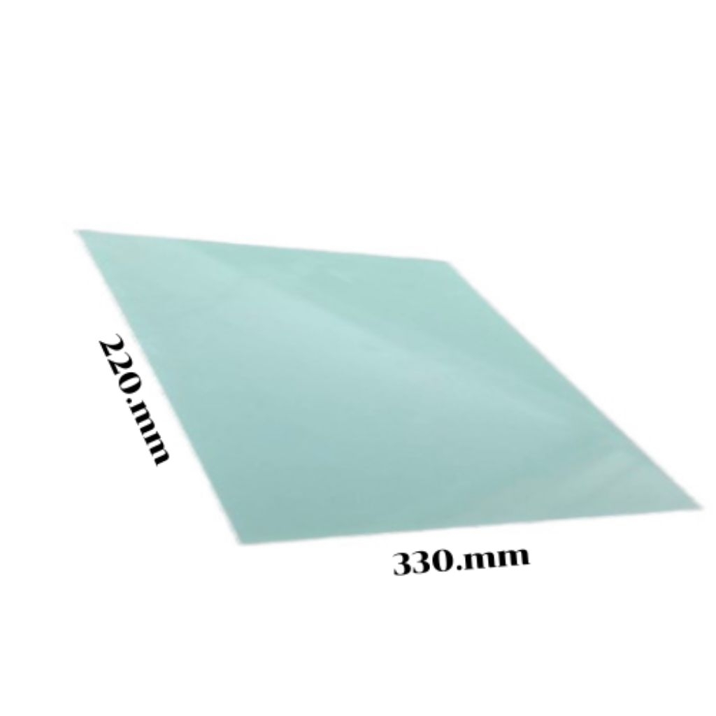 G10/FR4, G-10/FR4, FR4 แผ่นลามิเนตแก้วอีพ็อกซี่ ขนาด 220 มม.×330 มม. ถ่ายจากสินค้าจริง