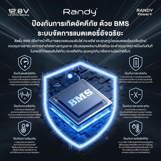 Randy&EVE Energy แบตเตอรี่LiFePO4 12.8V 50AH-300AH แบตเตอรี่ลิเธียมเกรดA ประกัน5ปีอายุการใช้งาน10ปี+