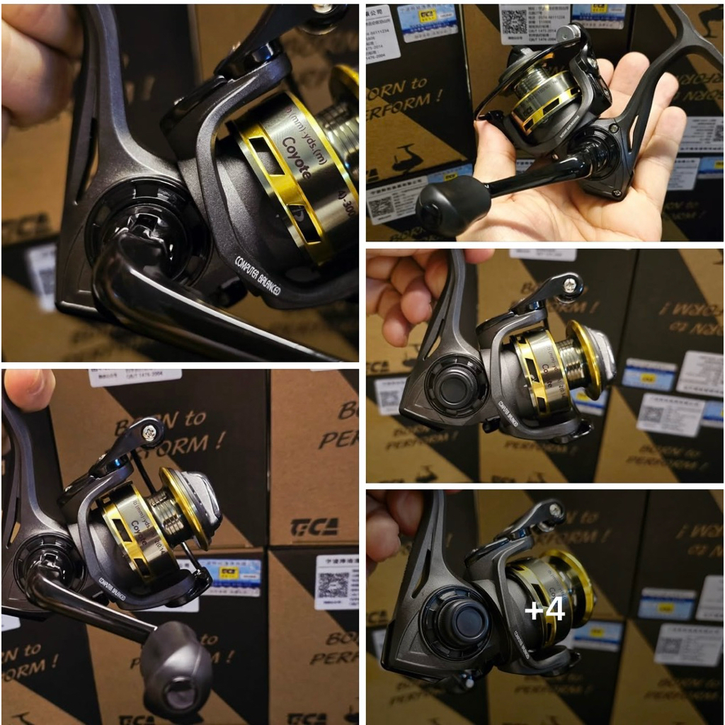 TICA CETUS Coyote CT800(G) รอกสปิ๋ว รอกตกกุ้ง รอกตกปลา ติก้า