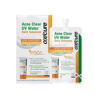 [แพ็ค 6] Oxe’cure Acne Clear UV Water Daily Sunscreen 6 g. กันแดด เคลียร์ ยูวี วอเทอร์ เดย์ลี่ ซันสกรีน (10OX00182x6)