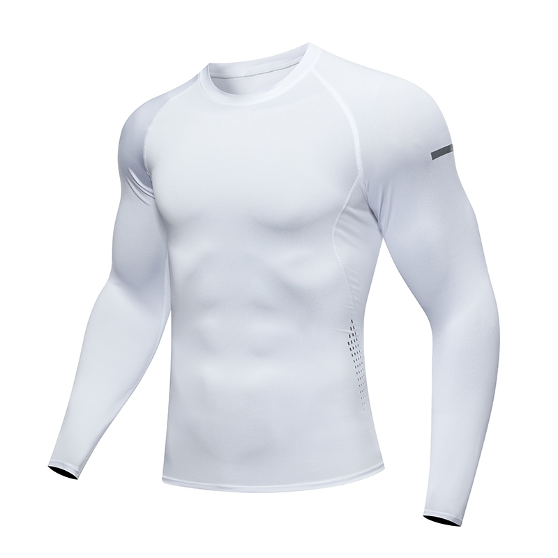 mvp sport เสื้อบีบอัดแขนยาว กระชับกล้ามเนื้อ Coolmax เสื้อออกกำลังกาย [กทม. พร้อมส่ง] รูปที่ 5