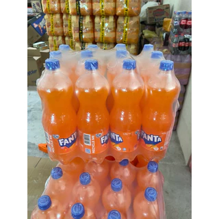 แฟนต้าส้ม fanta ขนาดใหญ่1.5L แพ็ค12ขวด มาเล