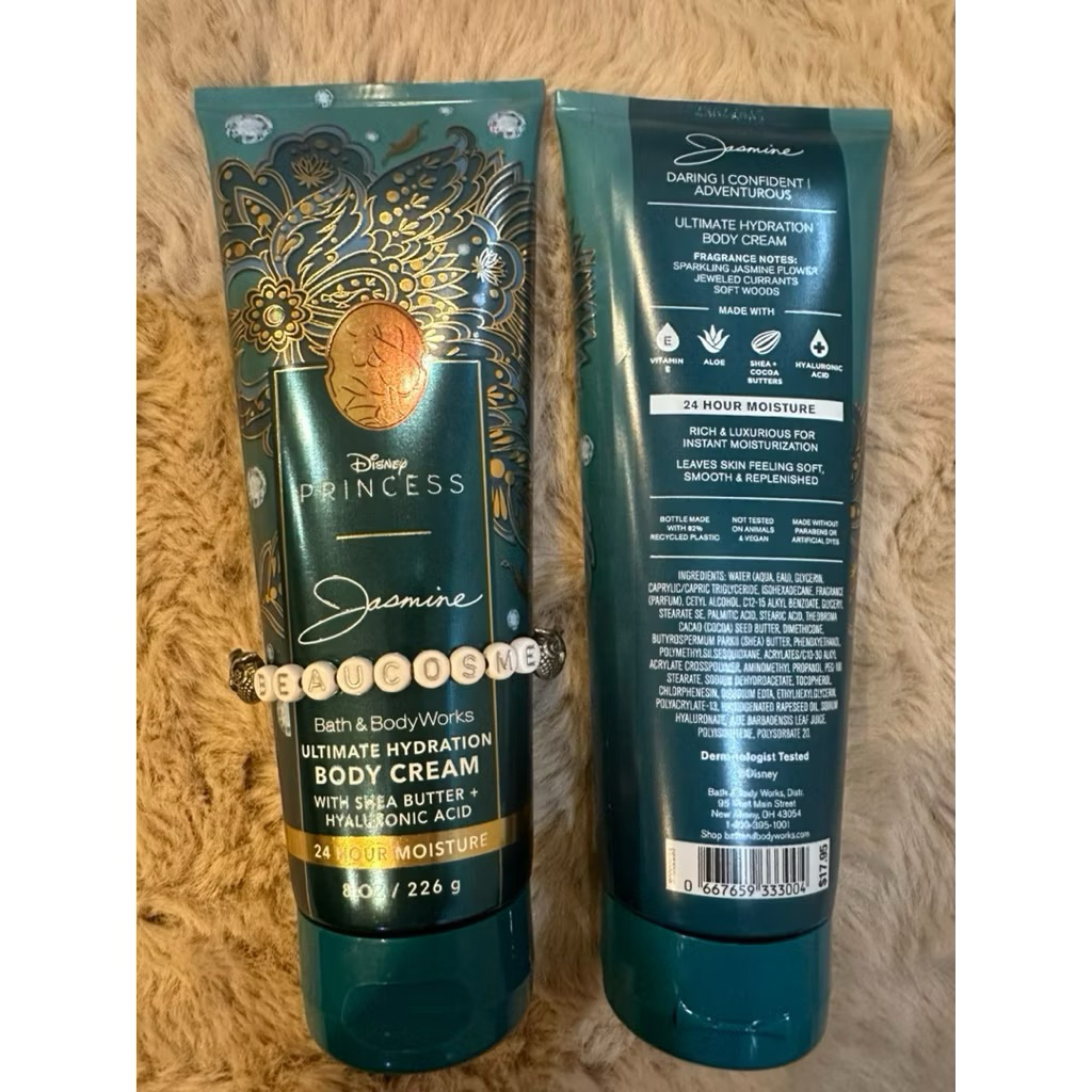 Bath & Body Works.. Disney Princess Jasmine ครีมทาผิว เจ้าหญิงจัสมิน Ultra Shea Body Cream (8 oz / 226 g.)