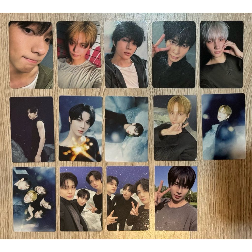 TXT photo card pc การ์ดทีเร้ก Temptation Tomorrow Sanctuary Chikai Together
