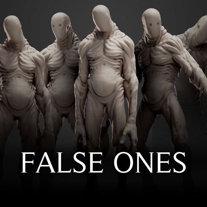 The False Ones : Collection : Miniature Resin โมเดลบอร์ดเกม ผลิตตามสั่ง DnD