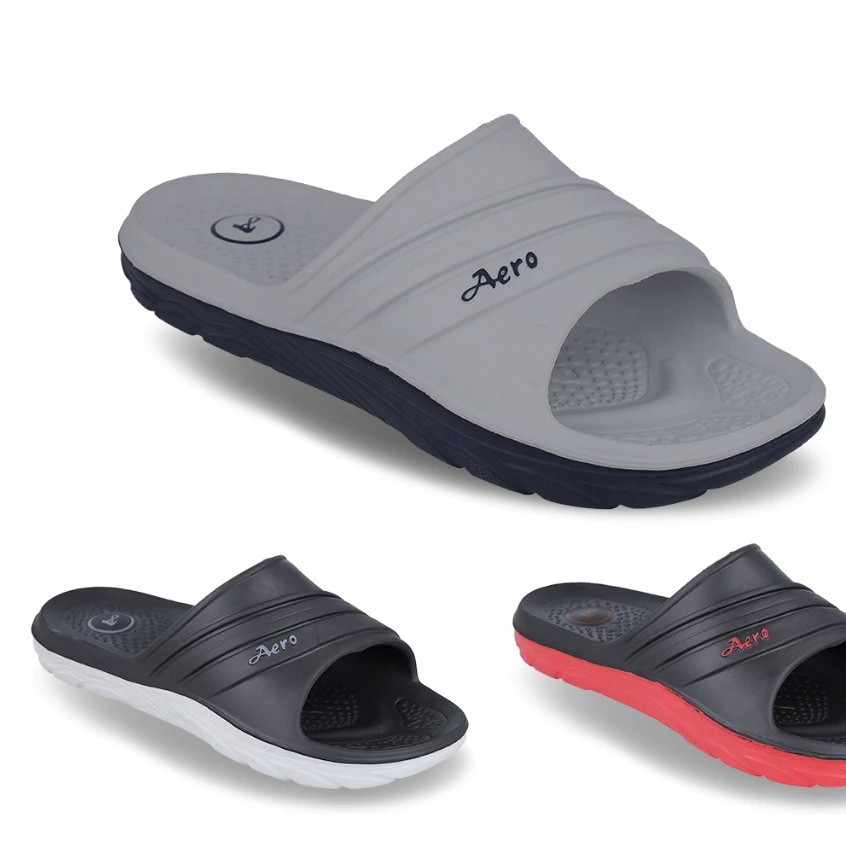 Aerosoft M0331 M9550 38-44 รองเท้าแตะสวมผู้ชาย แอโร่ซอฟ Sandal นุ่ม หนึบ เดินสบายกว่า Pylon