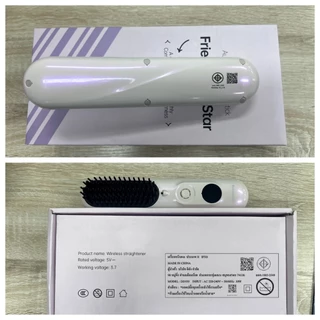 Yotex หวียืดผมไร้สาย หวีผมตรงไฟฟ้า มีไอออนลบปรับอุณหภูมิได้ ที่ยืดผม หวี ได้หวีไฟฟ้า แบบไร้สายหวีไฟฟ้า
