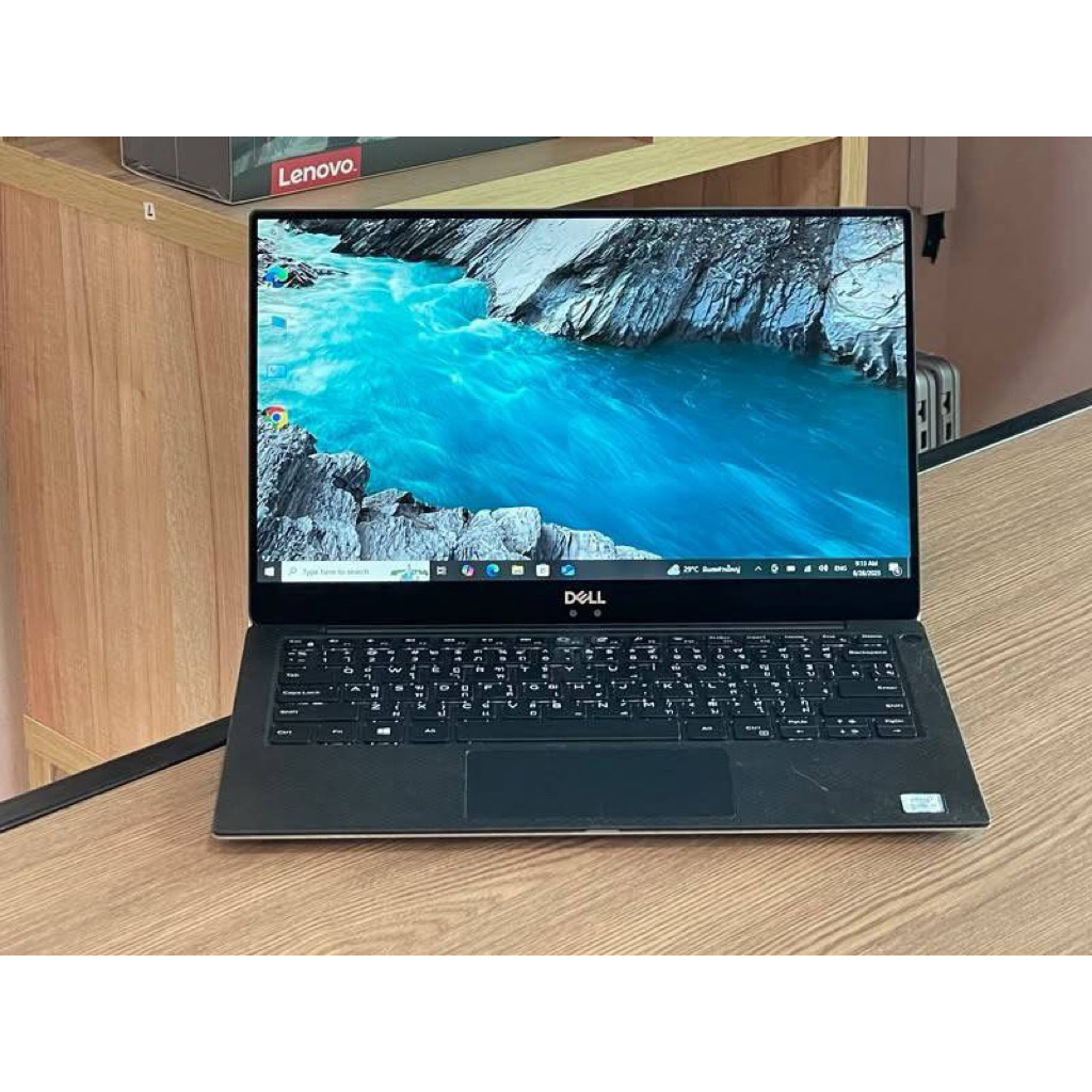 Dell XPS 13 9370 i7-8650U vPro SSD512GB RAM16GB จอทัสกรีน 4K UHD Win10Home คีย์ไฟ สินค้ามือสองน้ำหนั