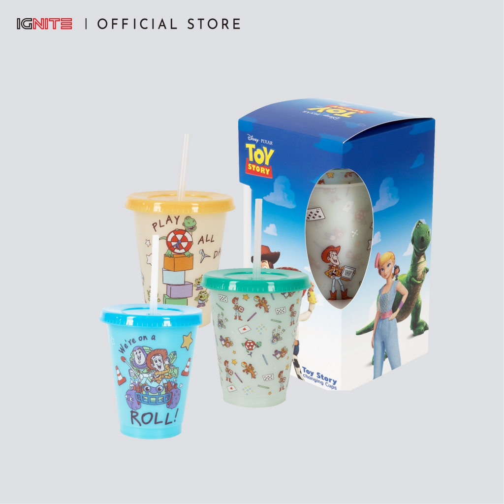 [พร้อมส่ง] IGNITE แก้วเปลี่ยนสี Toy Story Charcter