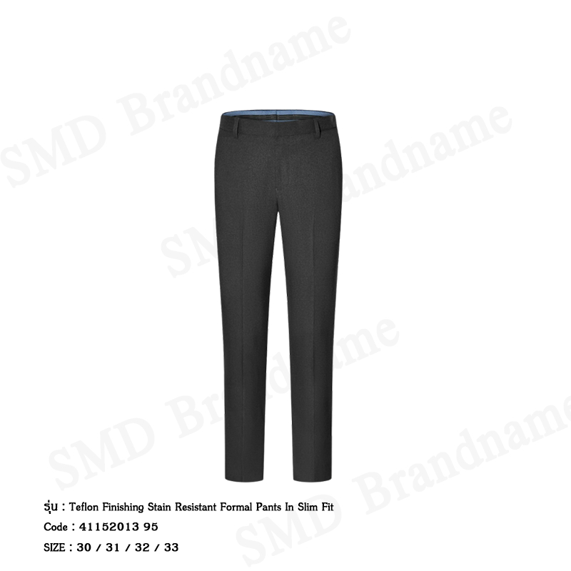 G2000 กางเกงสแล็ค ขายาว ทำงาน รุ่น Teflon Finishing Stain Resistant Formal Pants In Slim Fit Code: 4
