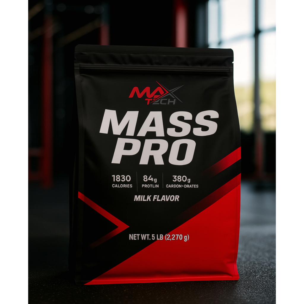 ( 10ปอนด์ สูตรเพิ่มกล้ามเนื้อ  (Bulk) เซ็ต 2 ถุง )MASS PRO เพิ่มกล้ามเนื้อ1880 V.92