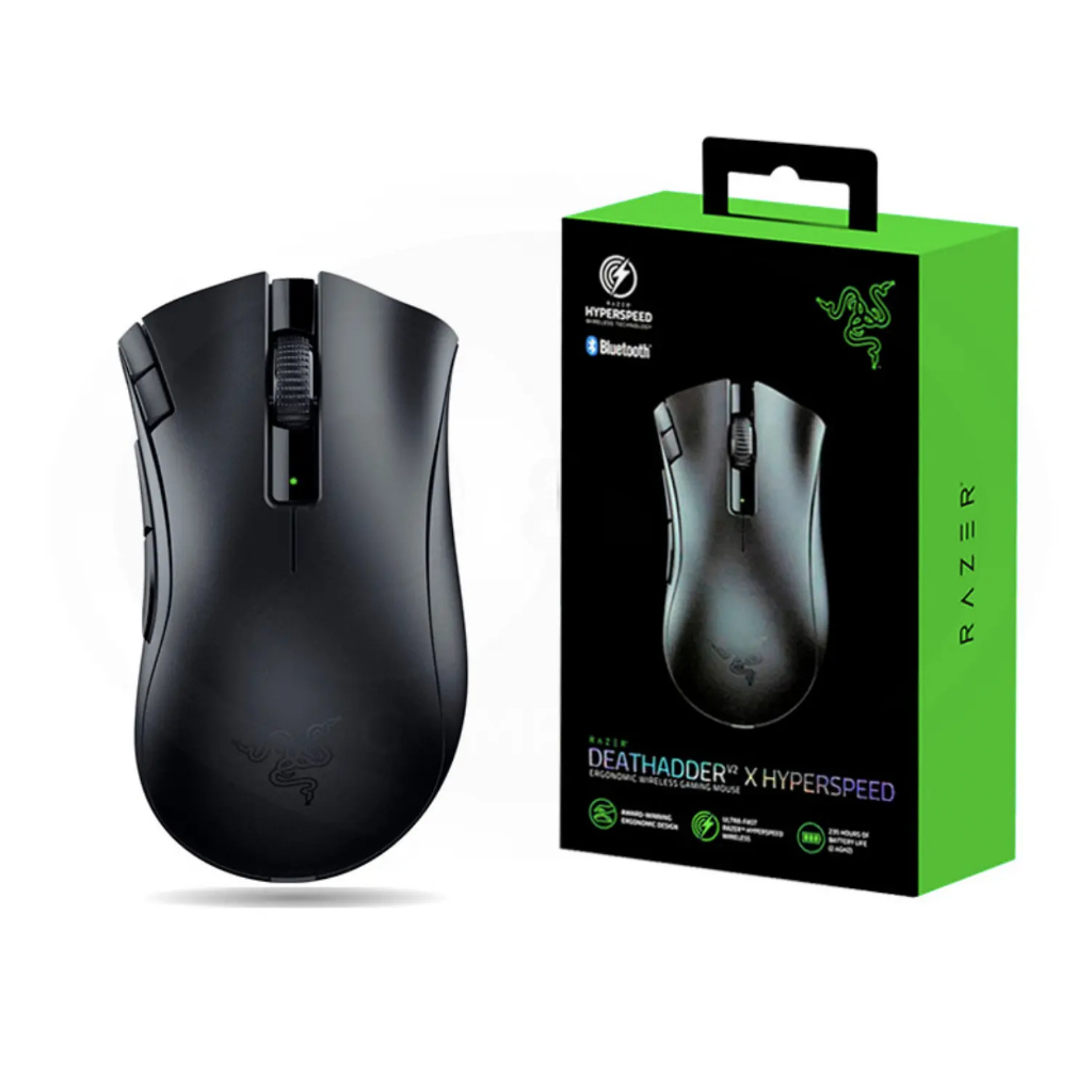 RAZER WIRELESS MOUSE DEATHADDER V2 X HYPER SPEED WIRELESS [RZ01-04130100-R3A1] - A0141673