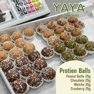 ขนมคลีน โปรตีนบอล Energy Bites รวม 4 รสชาติ (ไม่มีน้ำตาล อิ่มท้อง โปรตีนสูง) **ได้รับสินค้าแล้วนำแช่ตู้เย็นทันทีก่อนรับป