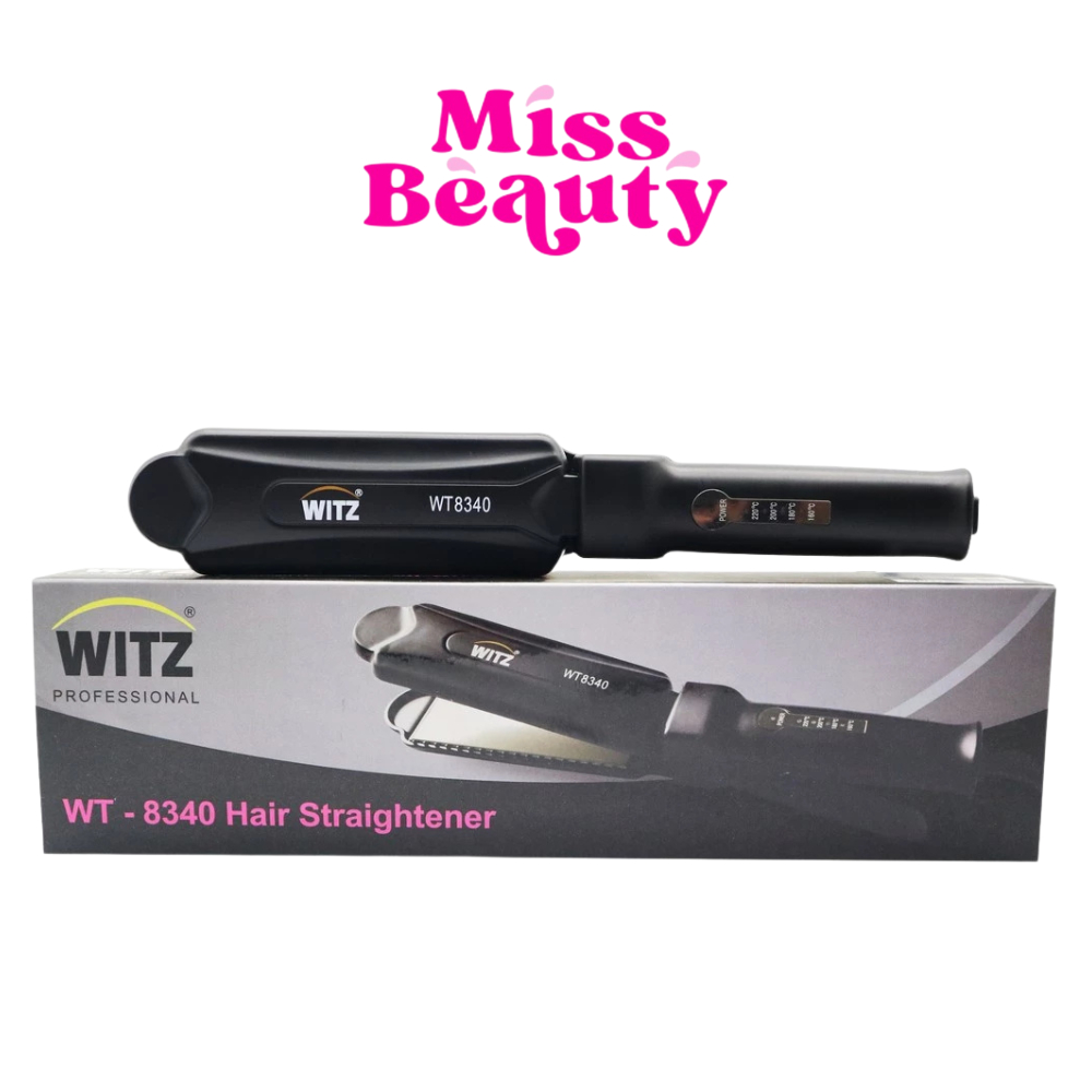 (WT - 8340) WITZ Professional เครื่องหนีบผม หนีบตรง ลื่น เงา 220-240 V / 50Hz / 40-45 W