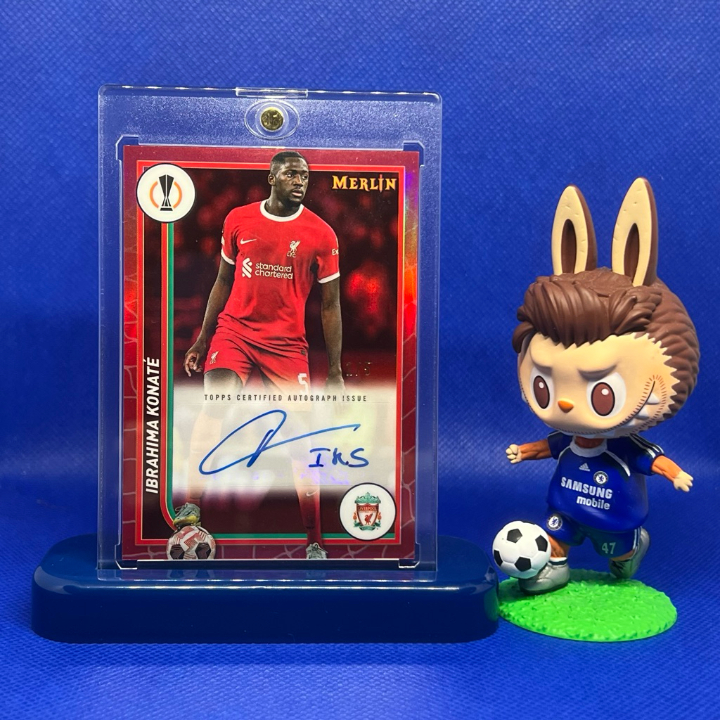 การ์ดฟุตบอล Konate Merlin 1/5 Autograph