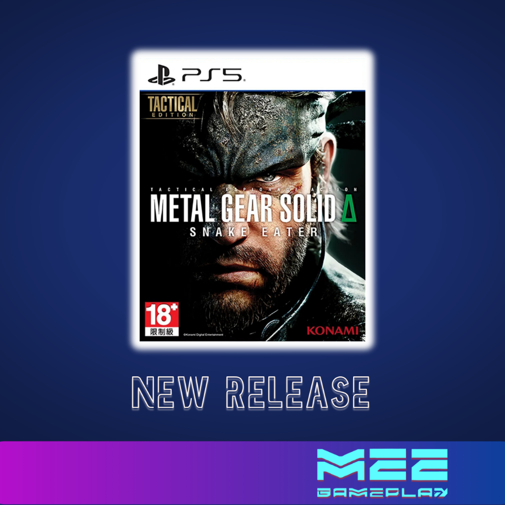 พร้อมส่ง (มีของแถม) PS5 - Metal Gear Solid Delta: Snake Eater (Tactical Edition) (Zone 3/Asia)