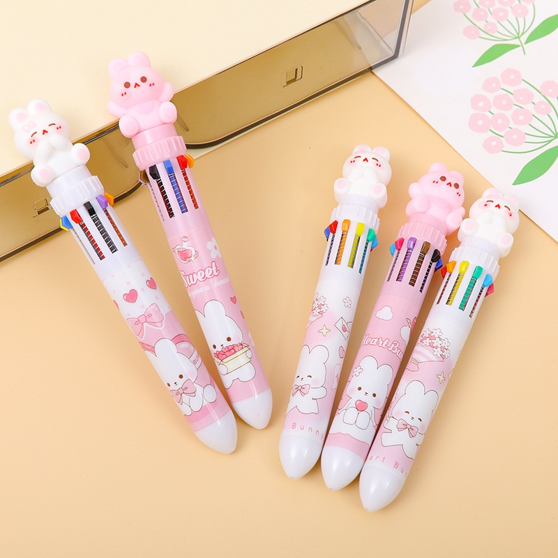 ปากกาหลากสีกระต่ายน้อย