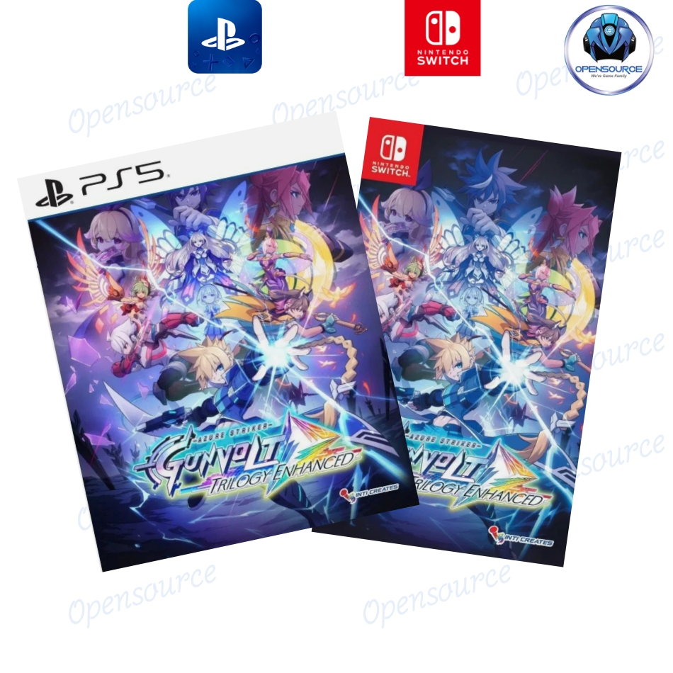 [พร้อมส่ง]Nintendo: Azure Striker Gunvolt 3 (ASIA EN/CH/KR) แผ่นเกม สำหรับ Nintendo Switch