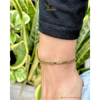 สร้อยข้อมือ " เฮมาไทต์ Hematite " มีหลายดีไซน์ กำไลหินนำโชค เสริมโชค