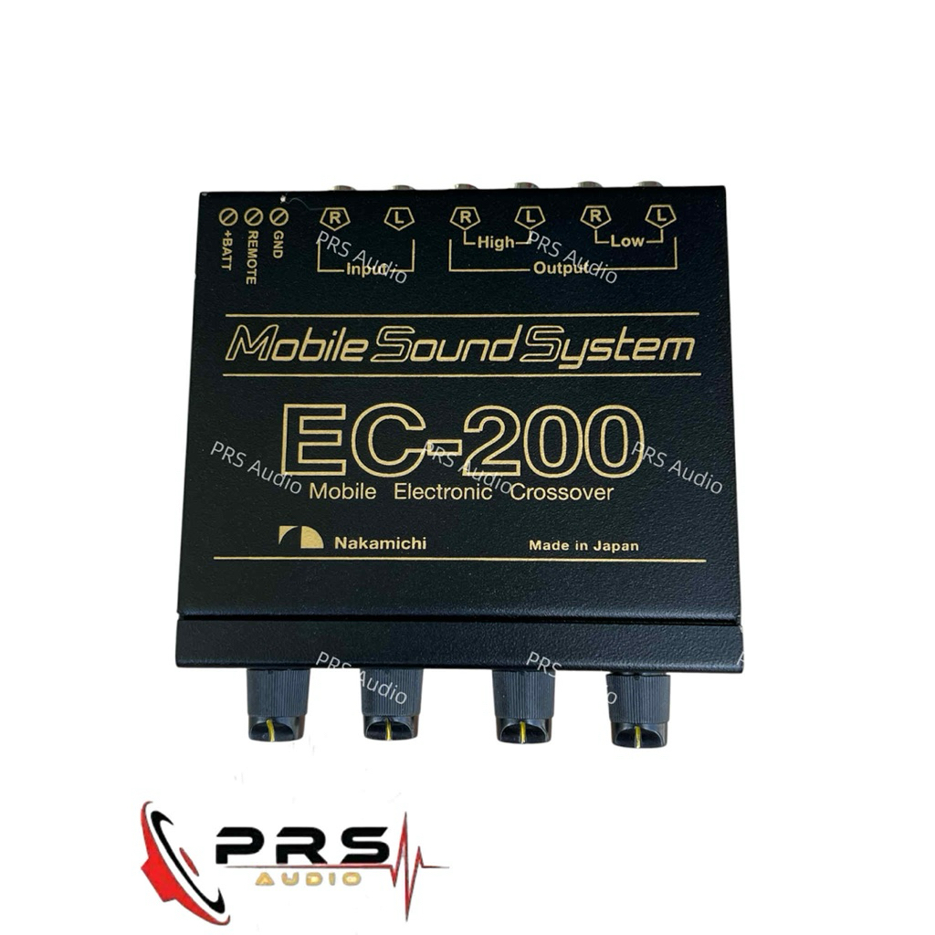 EC-200 NAKAMICHI ,ครอสโอเวอร์,CROSSOVER,Mobile Cross Over NAKAMICHI-EC-200 ราคา ถูกที่สุด ดีลบีเคเค แกลเลอรีภาพที่ 4