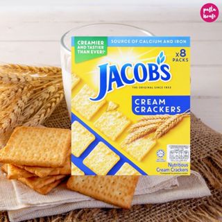 Jacob's Cream Cracker 216g แครกเกอร์ เจคอบส์ คุมหิวเอาอยู่