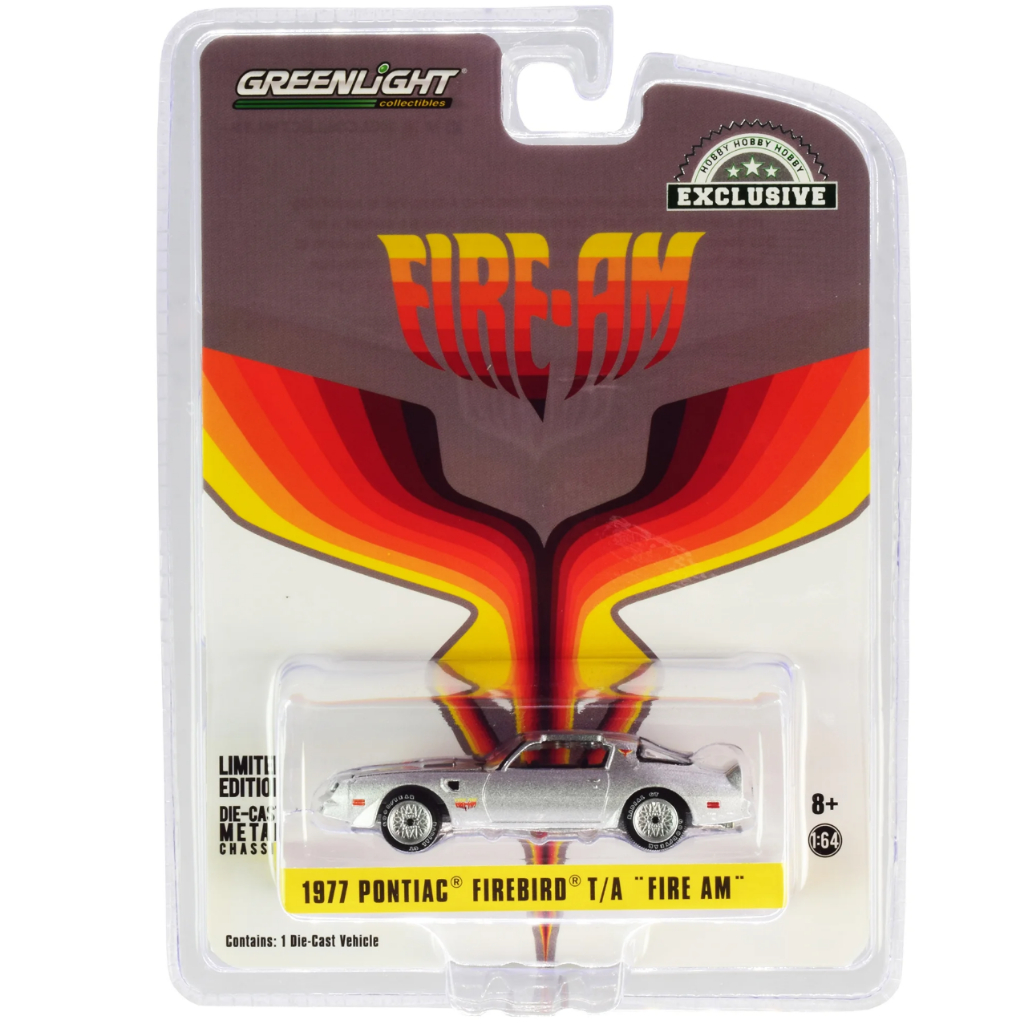Greenlight | 1977 Pontiac Firebird "Fire Am" by Very Special Equipment (VSE) สเกล 1/64 30148