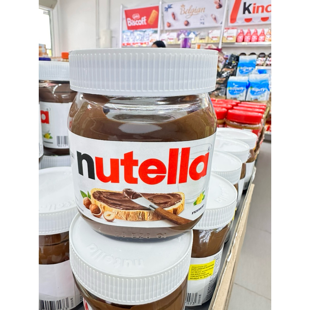 [ ถูกสุด!! ] Nutella Spread 750g นูเทลล่า ขวดแก้วพร้อมส่ง !!