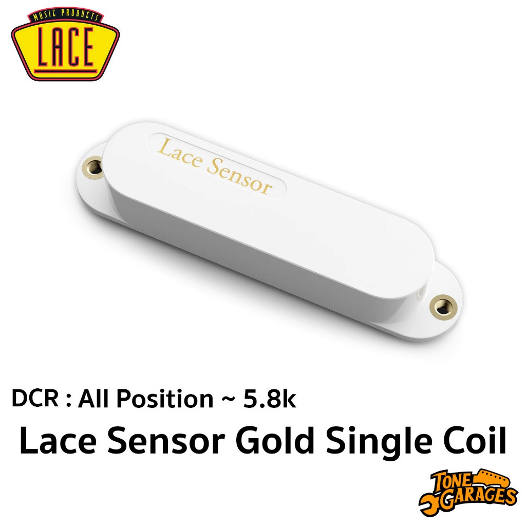 Lace Music Lace Sensor Gold Single Coil Pickup All Position ปิ๊กอัพ กีต้าร์ไฟฟ้า Made in USA